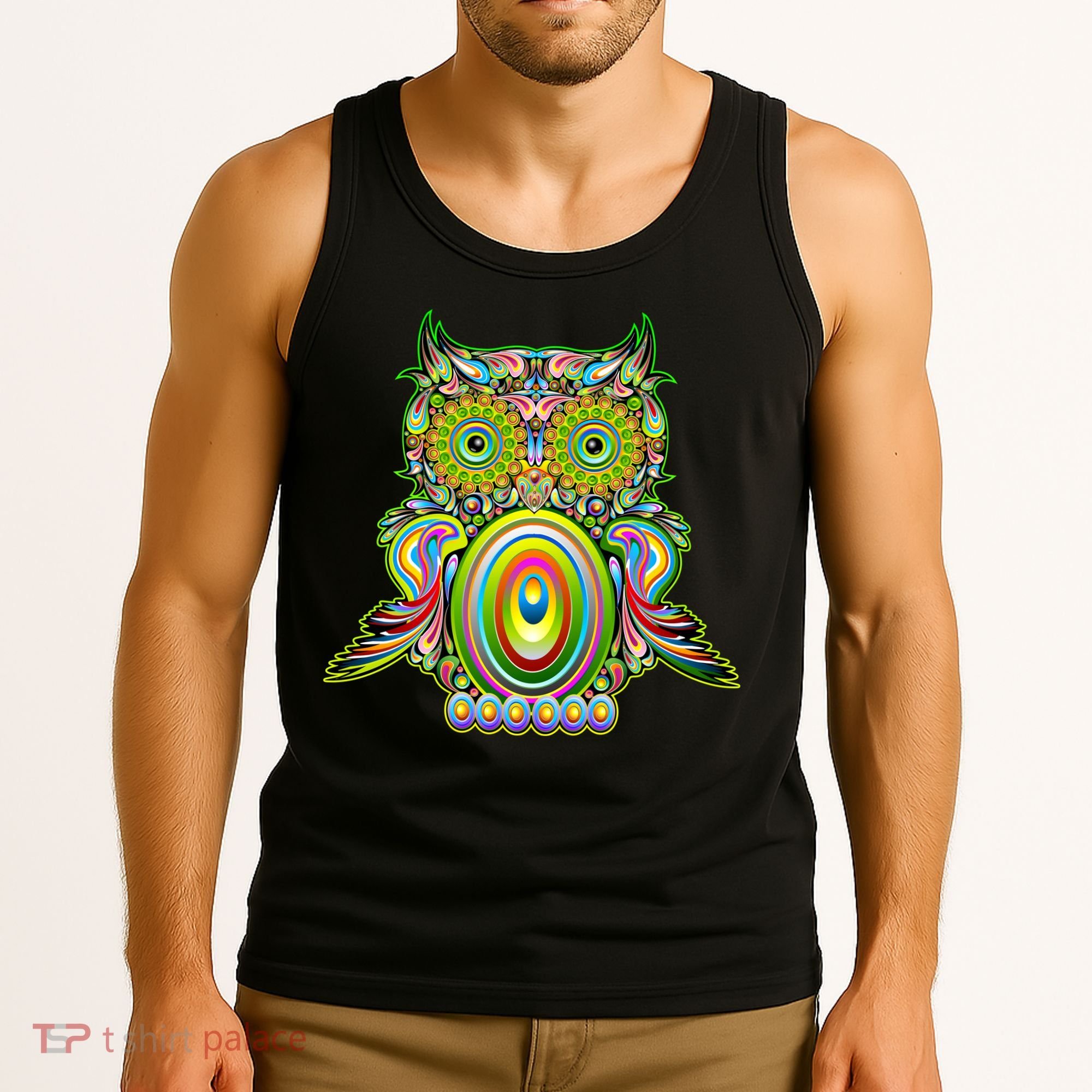 Trippy Owl Tank Top