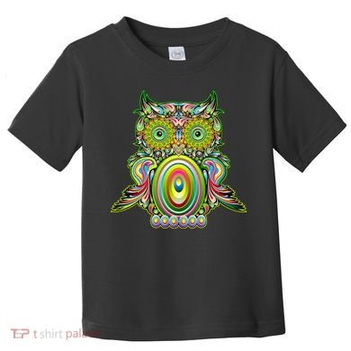 Trippy Owl Toddler T-Shirt