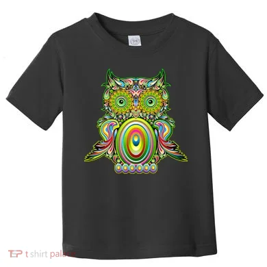 Trippy Owl Toddler T-Shirt