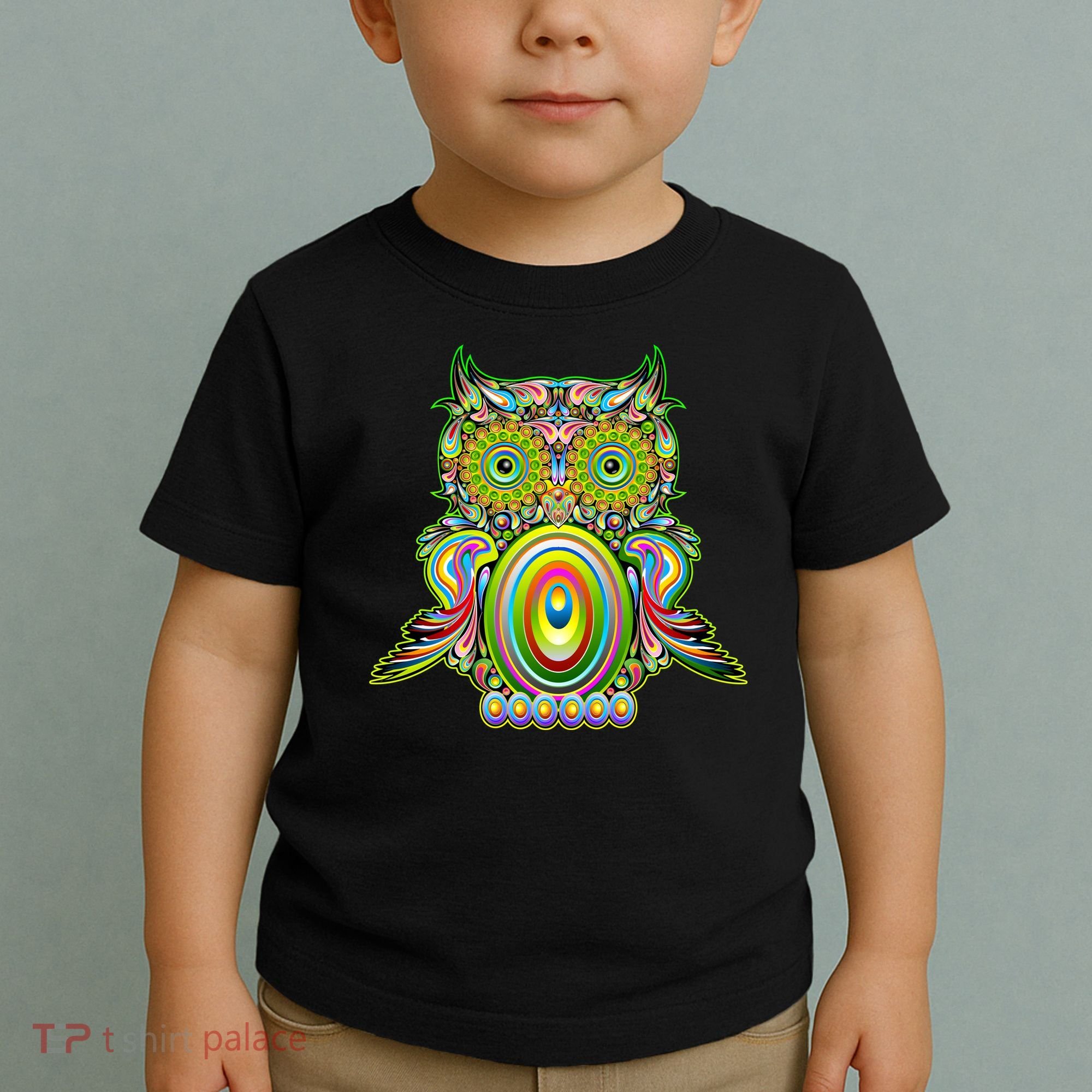 Trippy Owl Toddler T-Shirt