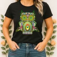 Trippy Owl Women's T-Shirt thumb 2