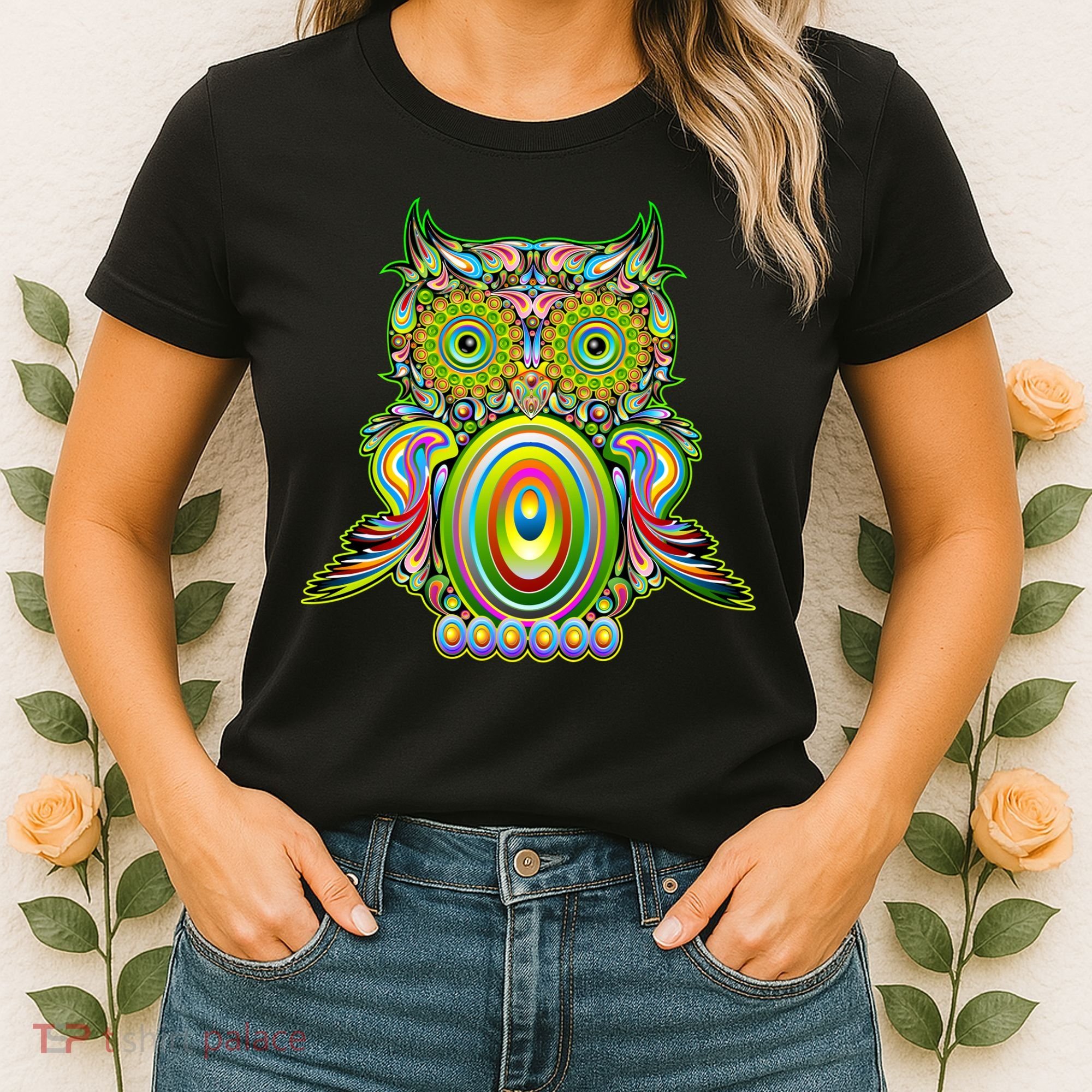 Trippy Owl Women's T-Shirt