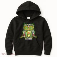 Trippy Owl Kids Hoodie thumb 0