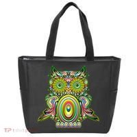 Trippy Owl Tote Bag thumb 0