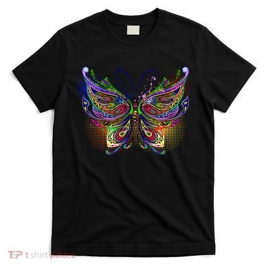 Trippy Variegated Butterfly T-Shirt