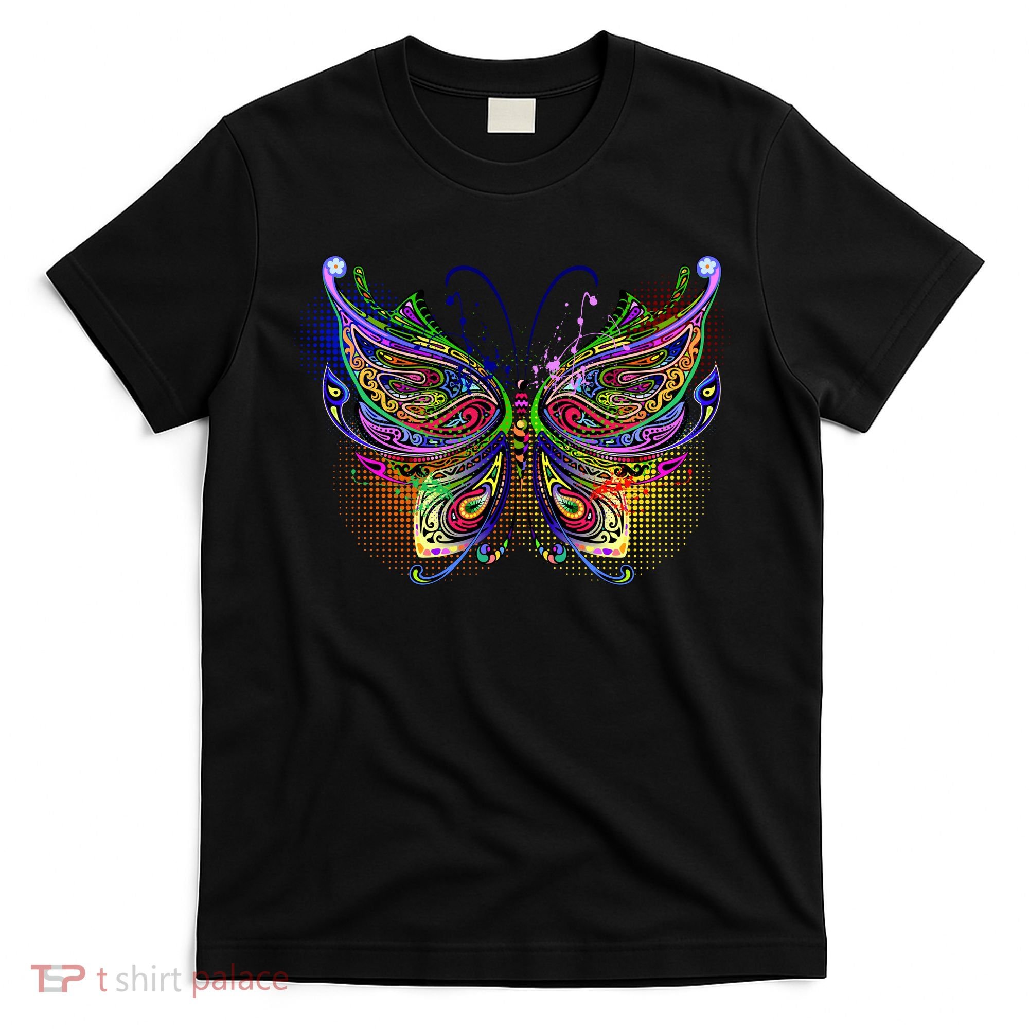 Trippy Variegated Butterfly T-Shirt