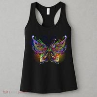 Trippy Variegated Butterfly Women's Tank Top thumb 3