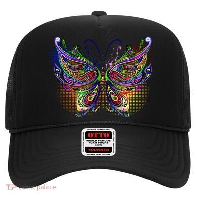 Trippy Variegated Butterfly Hat