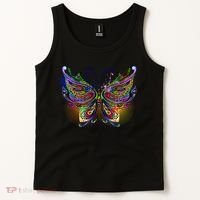 Trippy Variegated Butterfly Tank Top thumb 2