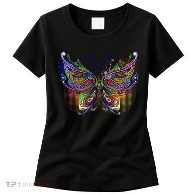 Trippy Variegated Butterfly Women's T-Shirt