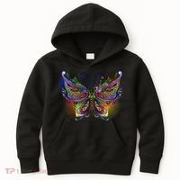 Trippy Variegated Butterfly Kids Hoodie thumb 0