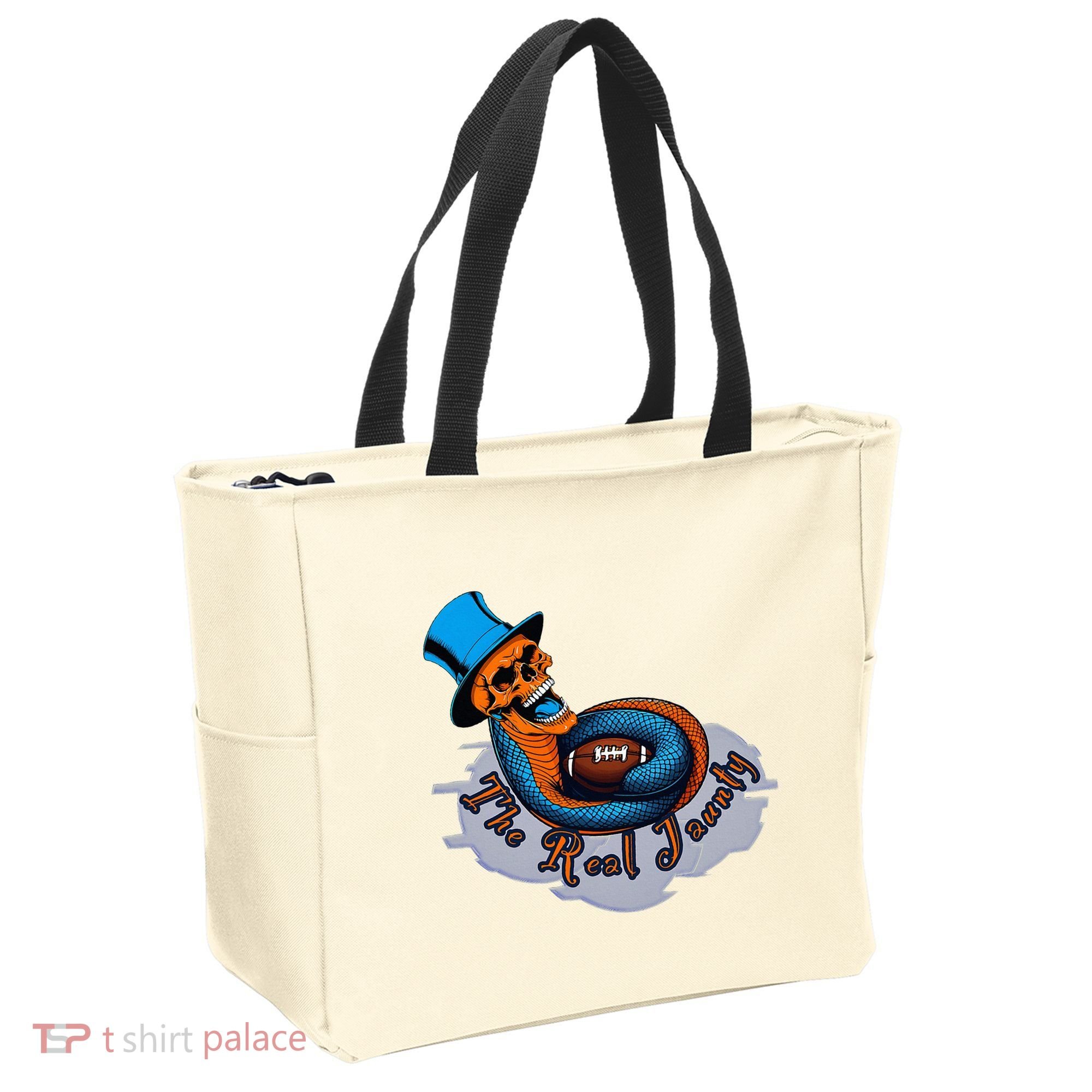 The Real Jaunty Logo Tote Bag