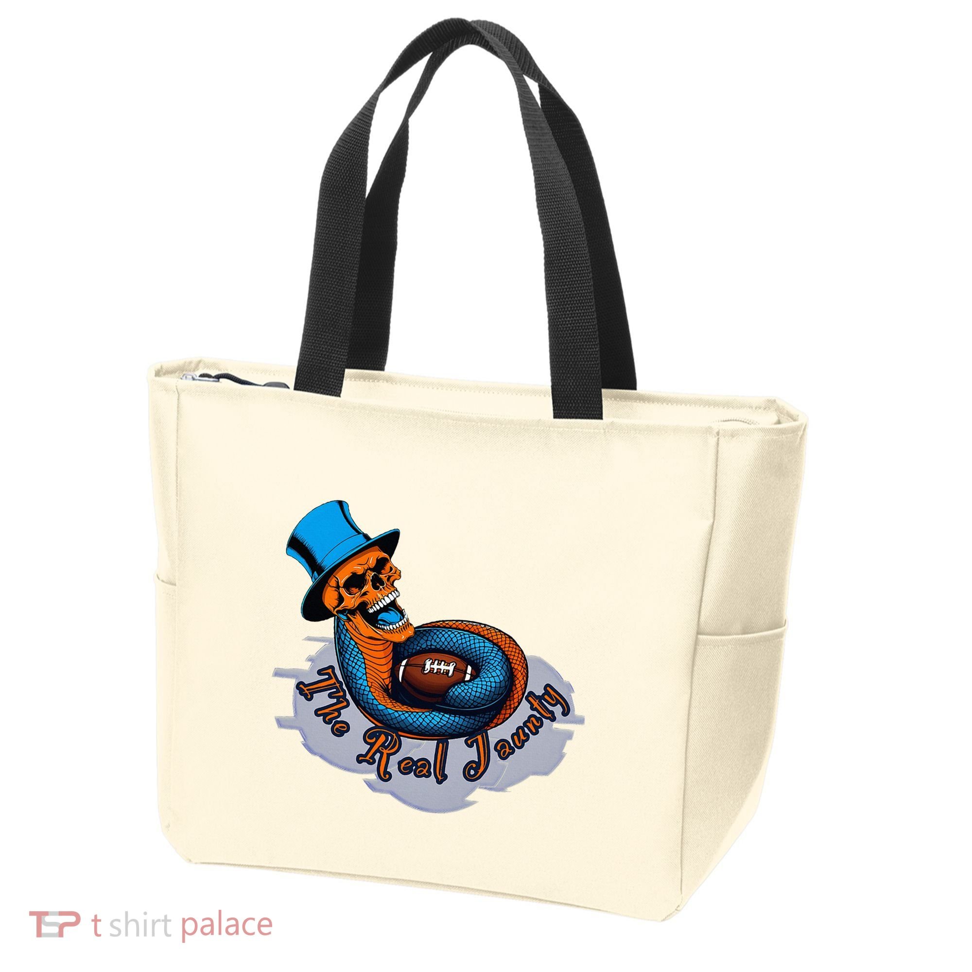 The Real Jaunty Logo Tote Bag