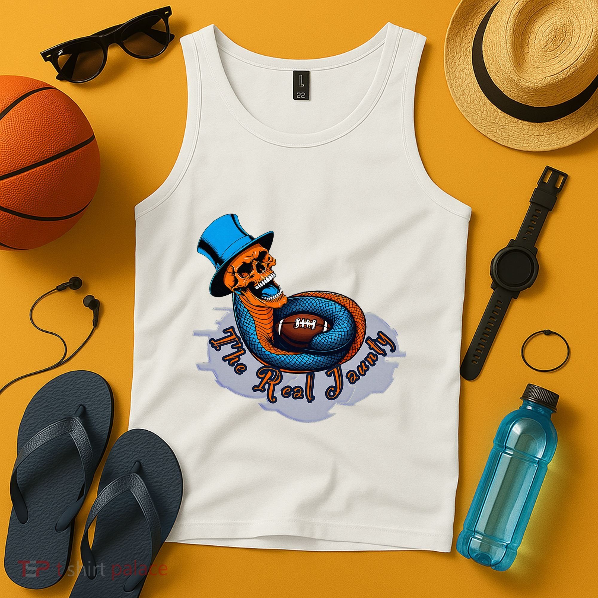 The Real Jaunty Logo Tank Top