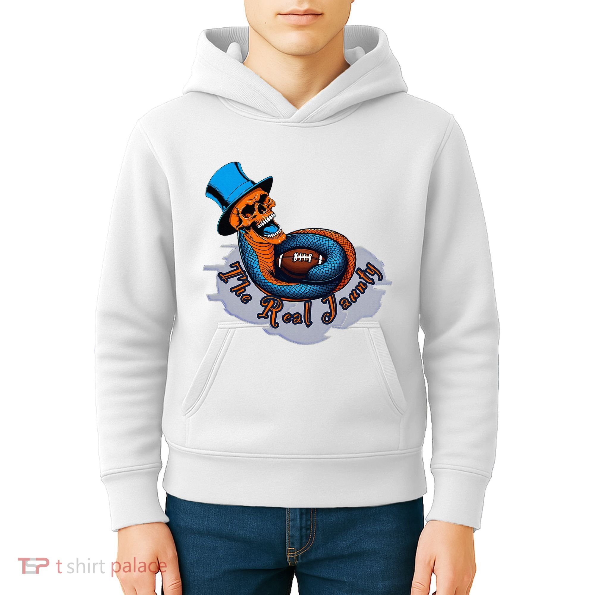 The Real Jaunty Logo Kids Hoodie