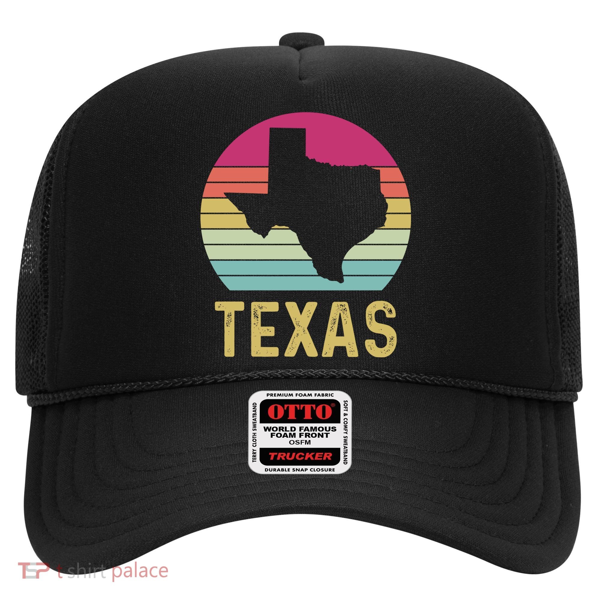 Texas Retro Logo Art Hat