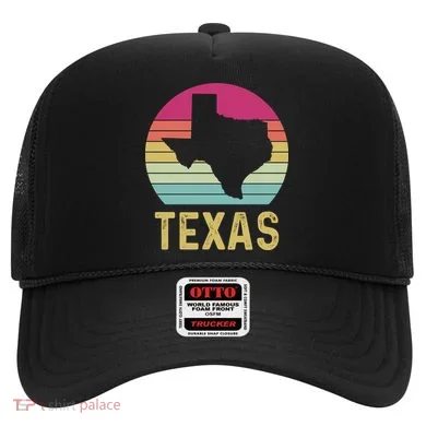 Texas Retro Logo Art Hat