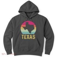 Texas Retro Logo Art Hoodie thumb 0
