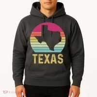 Texas Retro Logo Art Hoodie thumb 2