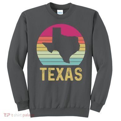 Texas Retro Logo Art Sweatshirt