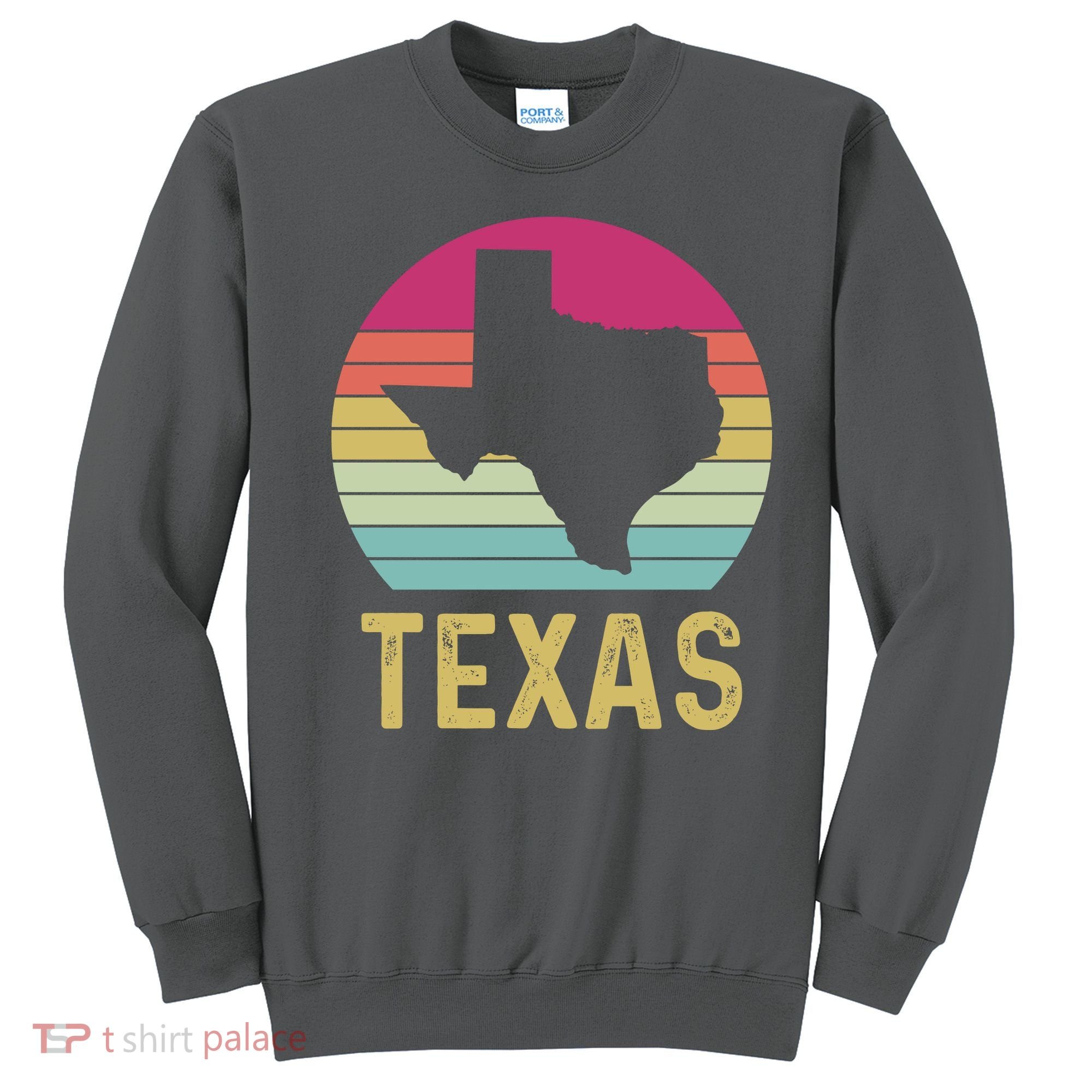 Texas Retro Logo Art Sweatshirt