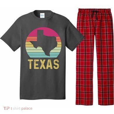 Texas Retro Logo Art Pajama Set