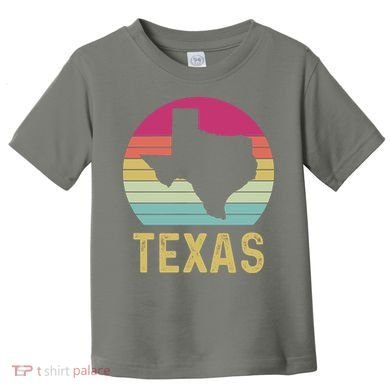 Texas Retro Logo Art Toddler T-Shirt
