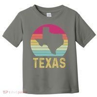 Texas Retro Logo Art Toddler T-Shirt thumb 0