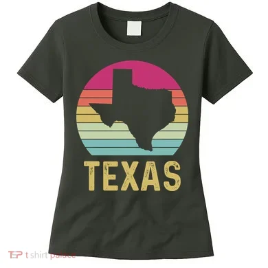 Texas Retro Logo Art Women's T-Shirt