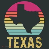 Texas Retro Logo Art Kids Hoodie thumb 5
