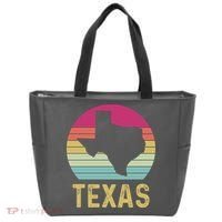 Texas Retro Logo Art Tote Bag thumb 0