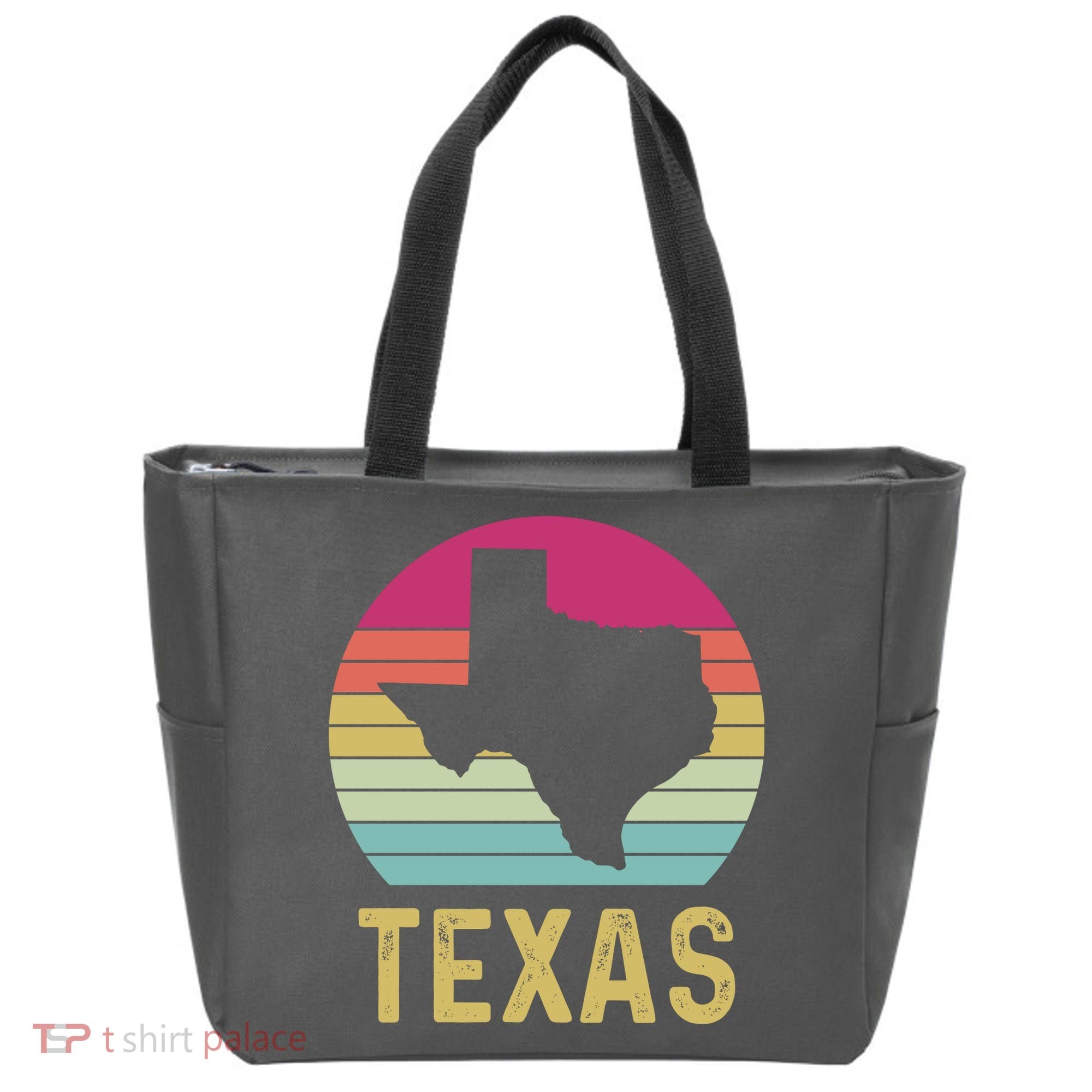 Texas Retro Logo Art Tote Bag