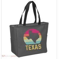 Texas Retro Logo Art Tote Bag thumb 2