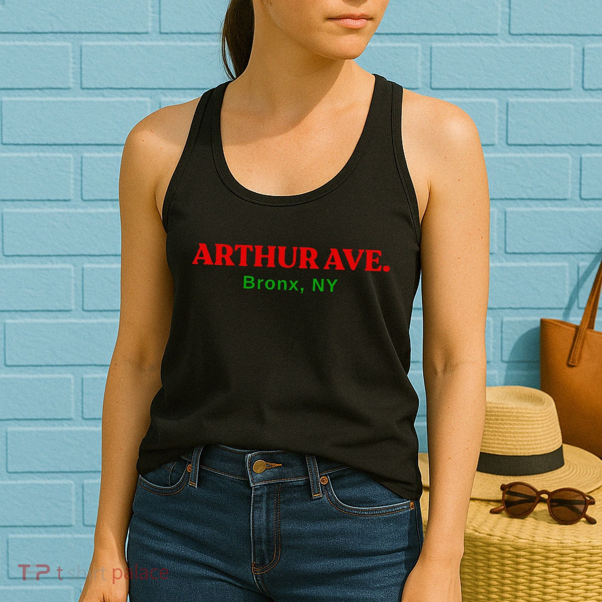 The Real Little Italy Arthur Ave Bronx Ny Women's Tank Top