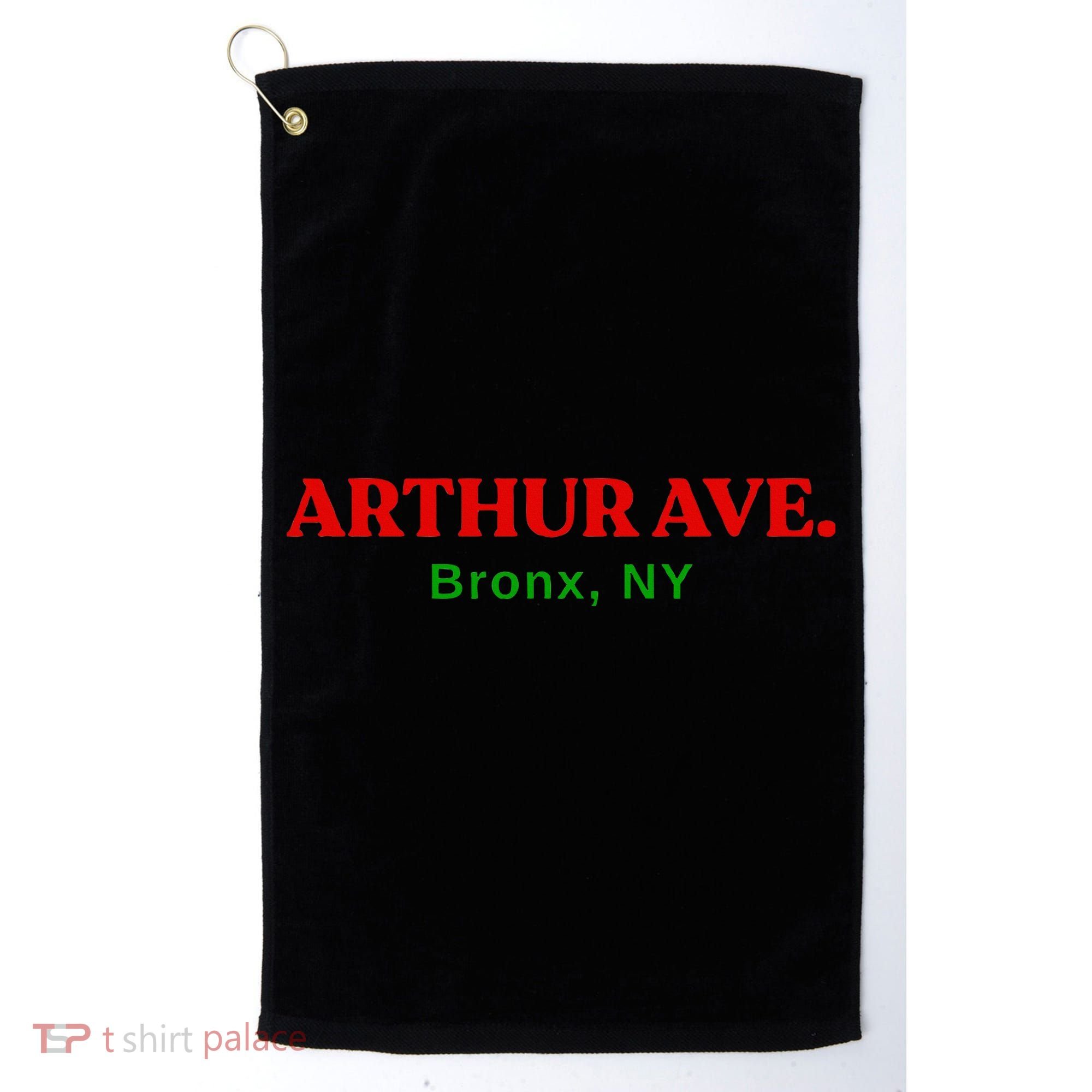 The Real Little Italy Arthur Ave Bronx Ny Golf Towel