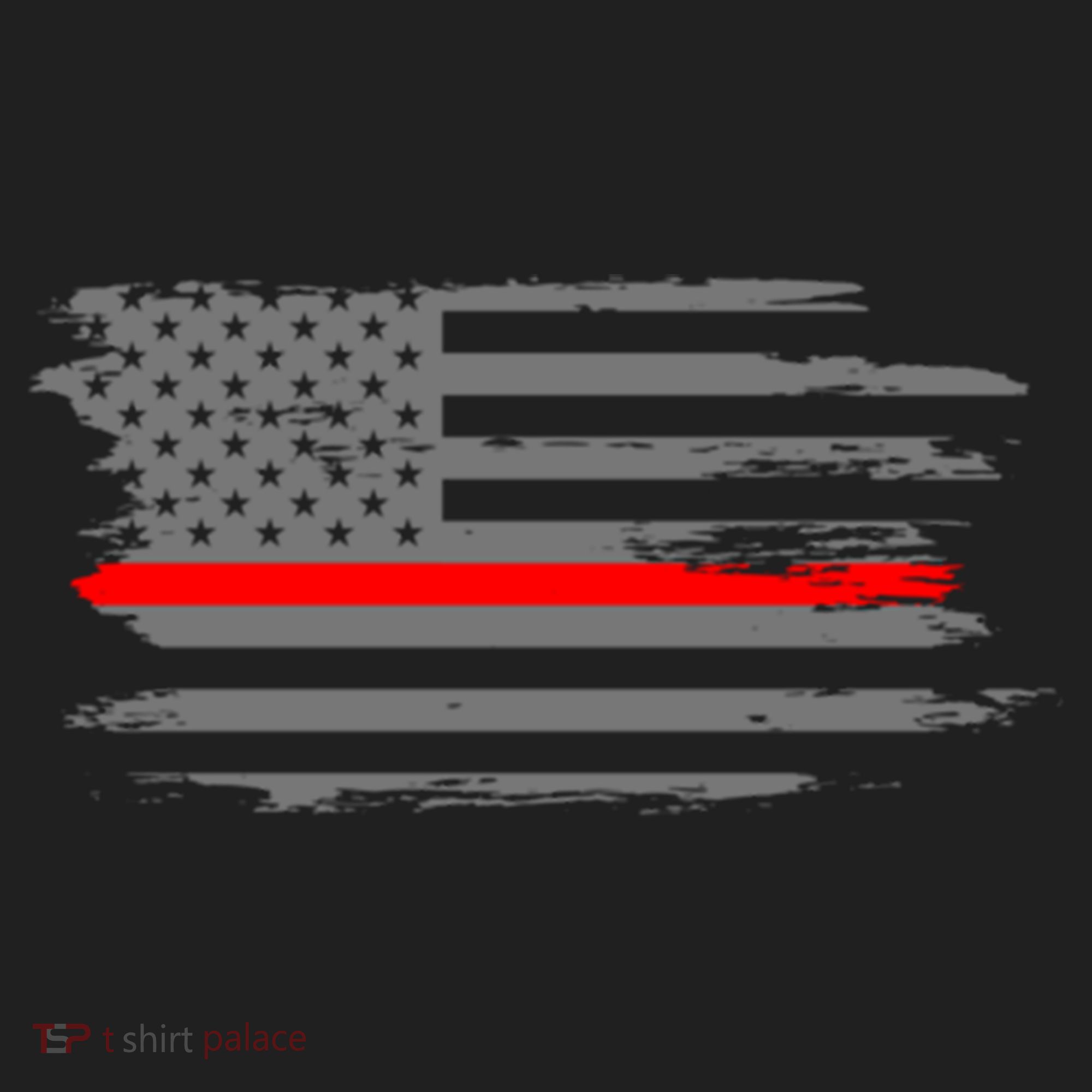 Thin Red Line Fire Fire And Rescue American Flag Gift Women's Sweatshirt