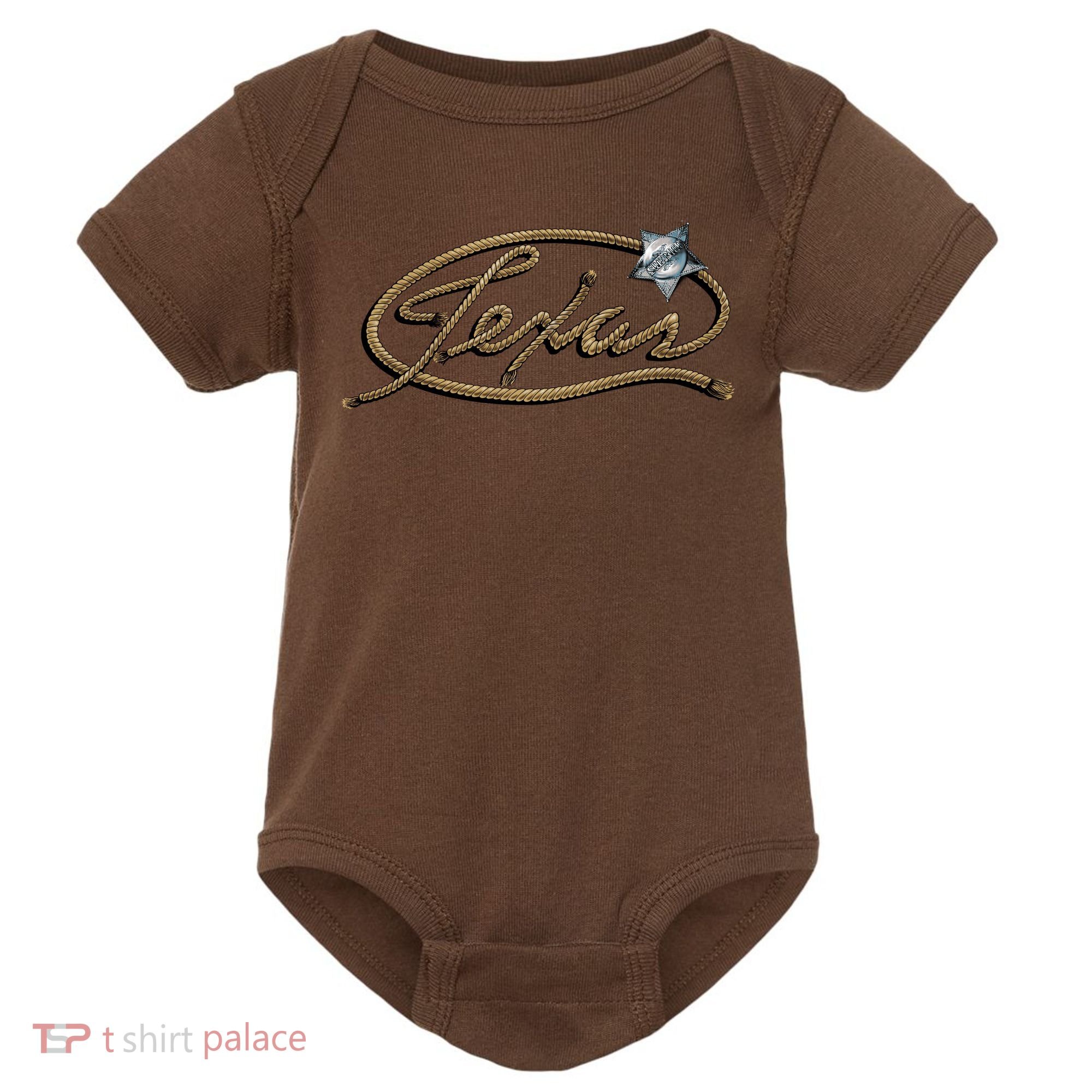 Texas Rope Logo Baby Bodysuit