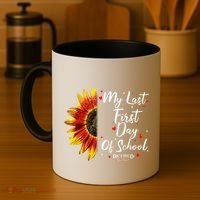 Teachers Retirement My Last First Day Of School Funny Coffee Mug thumb 4