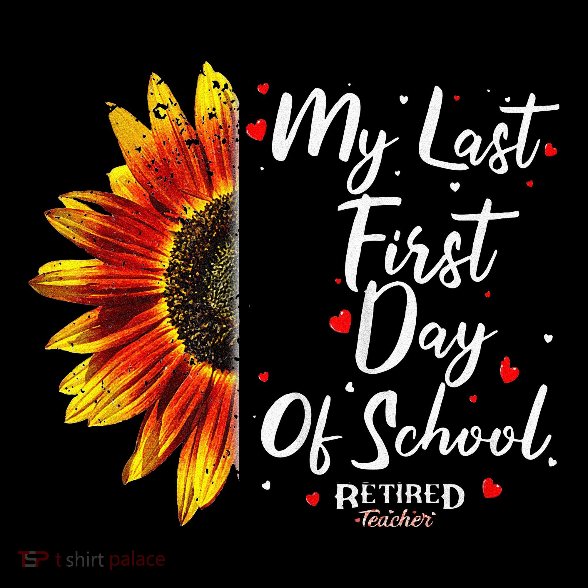 Teachers Retirement My Last First Day Of School Funny Ornament