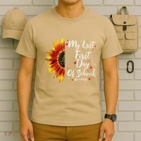 Teachers Retirement My Last First Day Of School Funny T-Shirt thumb 6