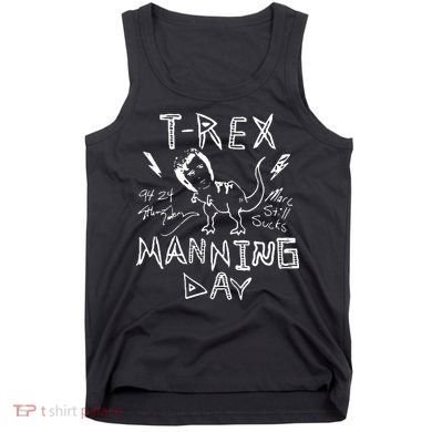 T Rex Manning Day Retro 90s Tank Top