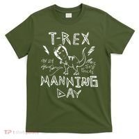 T Rex Manning Day Retro 90s T-Shirt thumb 0
