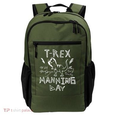 T Rex Manning Day Retro 90s Backpack