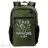 T Rex Manning Day Retro 90s Backpack thumb 0