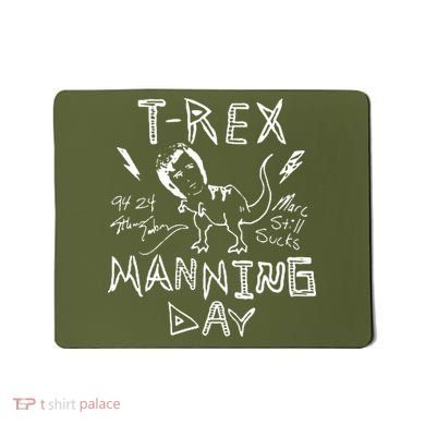 T Rex Manning Day Retro 90s Mousepad