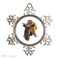 Turkey Riding Motorcycle Thanksgiving Day Cool Biker Rider Ornament thumb 0