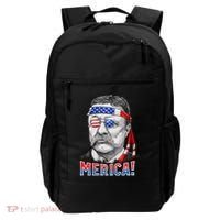 Theodore Roosevelt Merica 4th July Usa Us President Backpack thumb 0