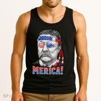 Theodore Roosevelt Merica 4th July Usa Us President Tank Top thumb 3
