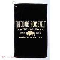 Theodore Roosevelt National Park Golf Towel thumb 0