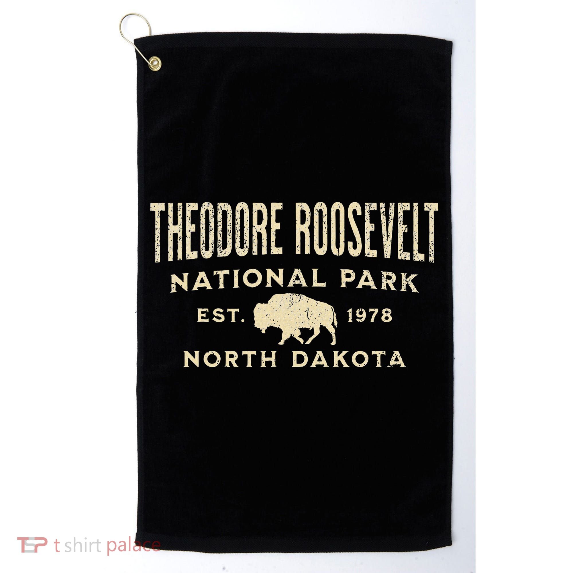 Theodore Roosevelt National Park Golf Towel